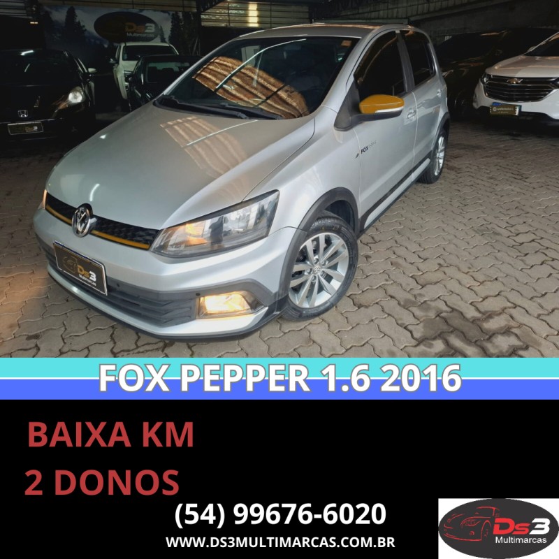 fox 1.6 msi pepper 16v flex 4p automatizado 2016 caxias do sul