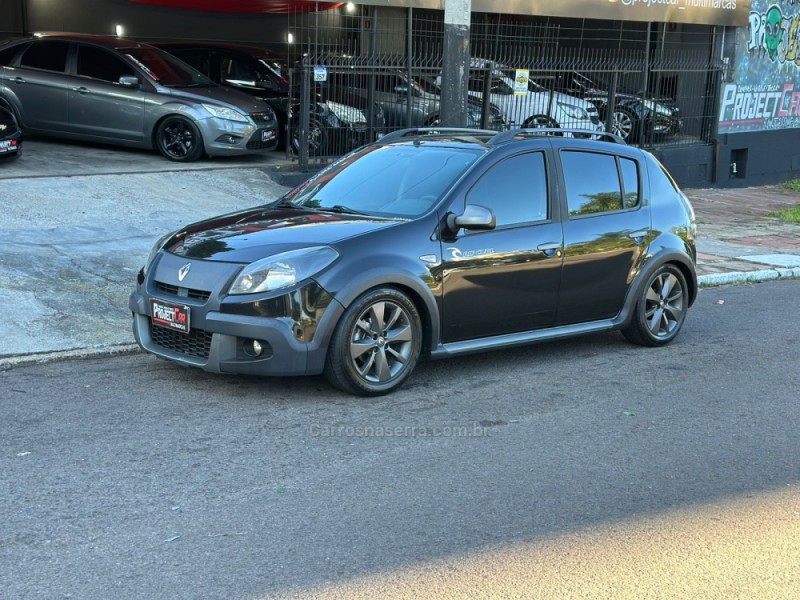 SANDERO 1.6 STEPWAY RIP CURL 8V FLEX 4P MANUAL - 2012 - NOVO HAMBURGO