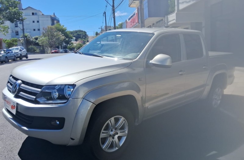 AMAROK 2.0 TRENDLINE 4X4 CD 16V TURBO INTERCOOLER DIESEL 4P MANUAL - 2015 - FLORES DA CUNHA