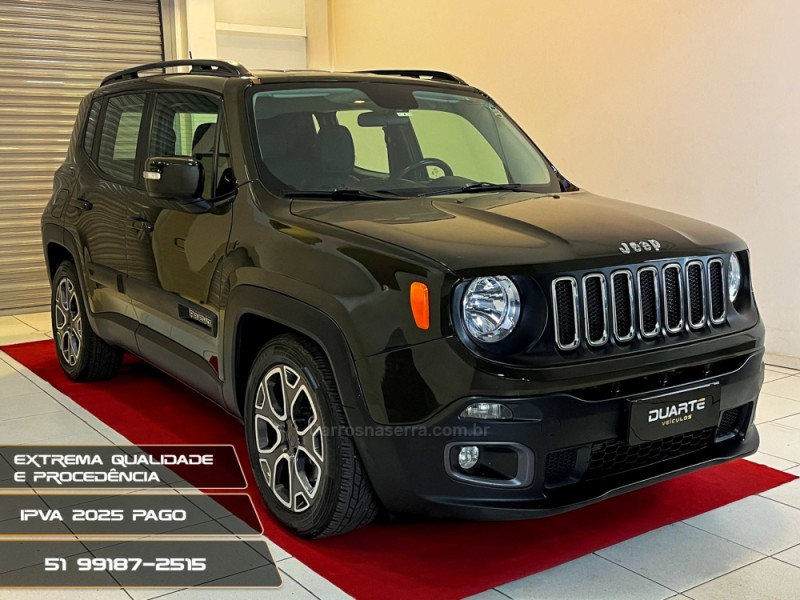 RENEGADE 1.8 16V FLEX LONGITUDE 4P AUTOMÁTICO - 2018 - PORTO ALEGRE