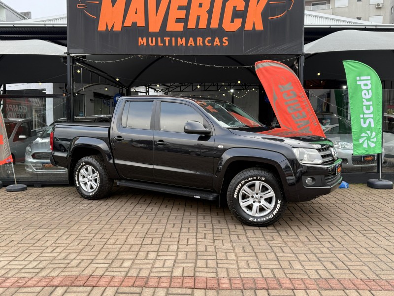 AMAROK 2.0 TRENDLINE 4X4 CD 16V TURBO INTERCOOLER DIESEL 4P AUTOMÁTICO - 2014 - LAGOA VERMELHA