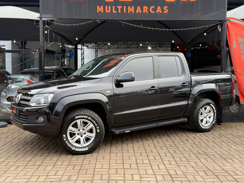 AMAROK 2.0 TRENDLINE 4X4 CD 16V TURBO INTERCOOLER DIESEL 4P AUTOMÁTICO
