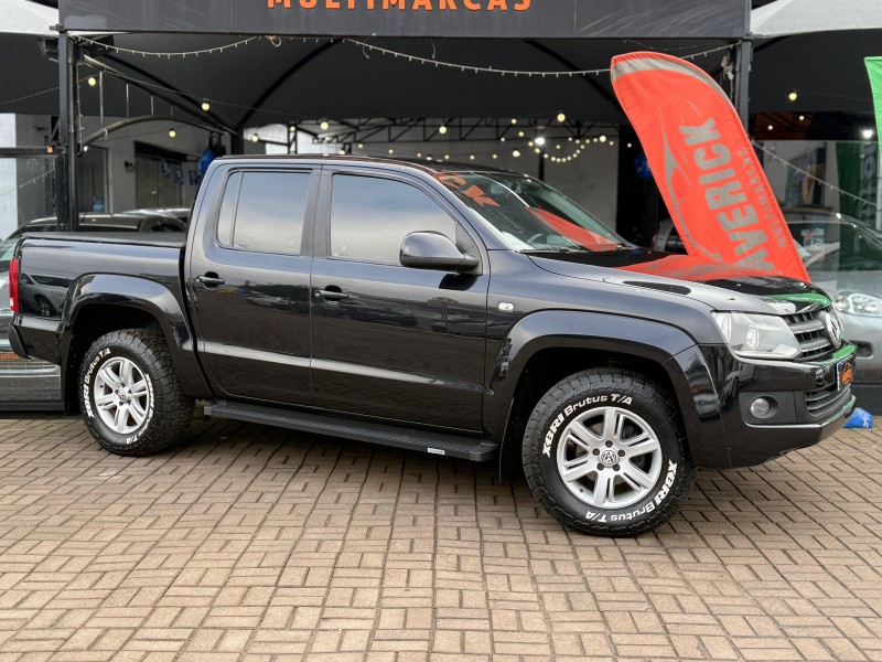 AMAROK 2.0 TRENDLINE 4X4 CD 16V TURBO INTERCOOLER DIESEL 4P AUTOMÁTICO - 2014 - LAGOA VERMELHA