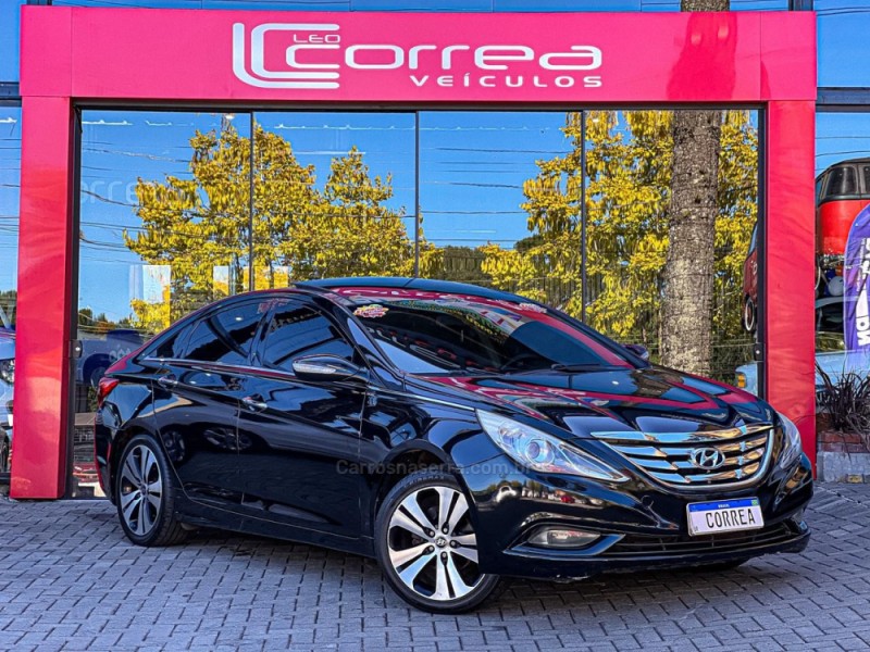 sonata 2.4 mpfi i4 16v 182cv gasolina 4p automatico 2012 canela