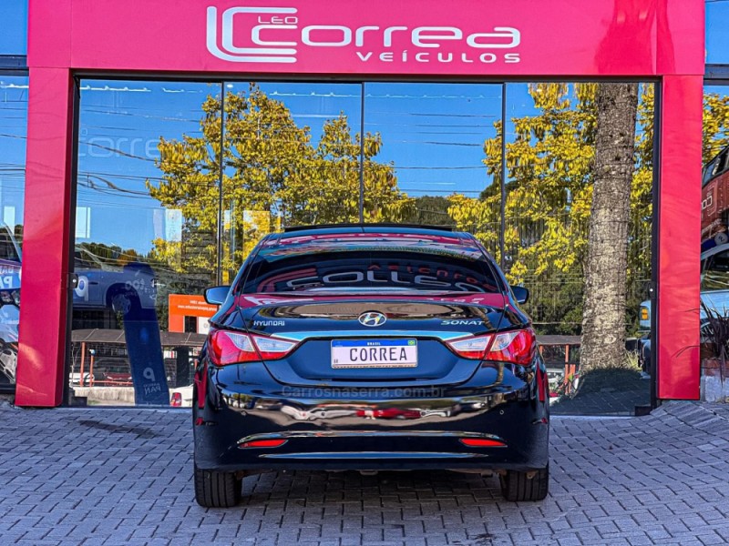 SONATA 2.4 MPFI I4 16V 182CV GASOLINA 4P AUTOMÁTICO - 2012 - CANELA