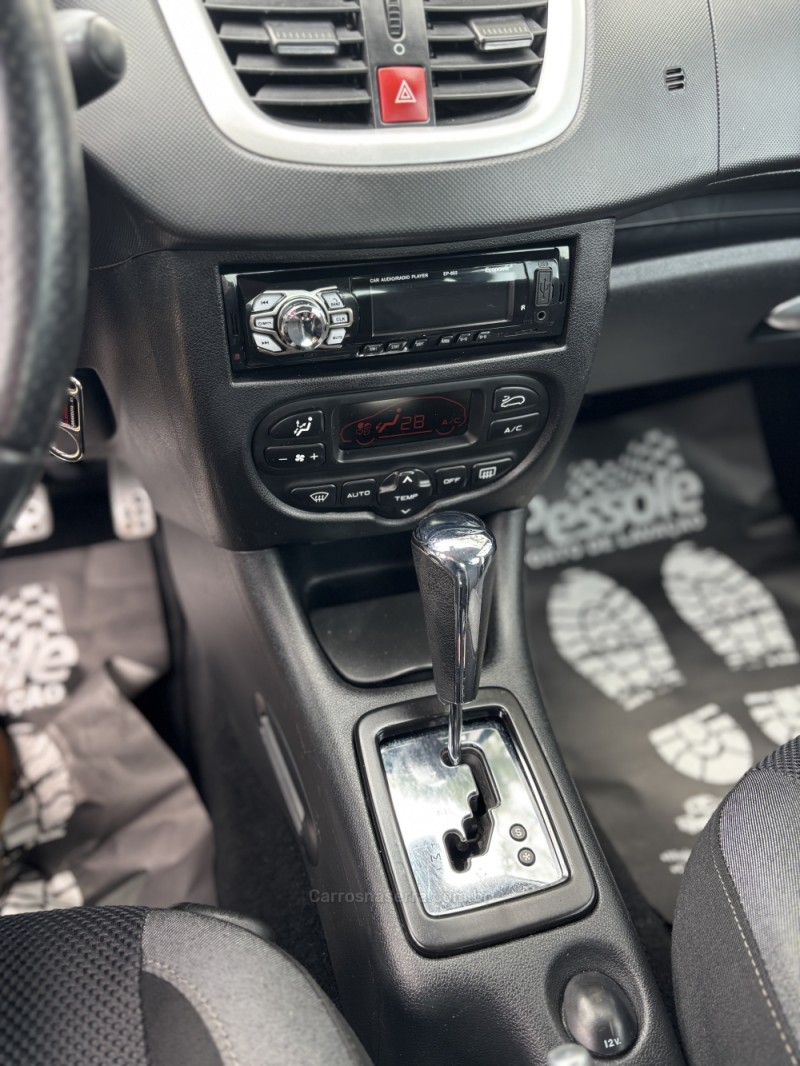 207 1.6 XS 16V FLEX 4P AUTOMÁTICO - 2011 - SANANDUVA