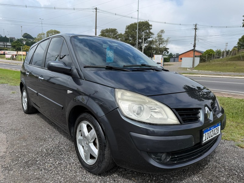 GRAND SCÉNIC 2.0 DYNAMIQUE 16V GASOLINA 4P AUTOMÁTICO - 2008 - FARROUPILHA