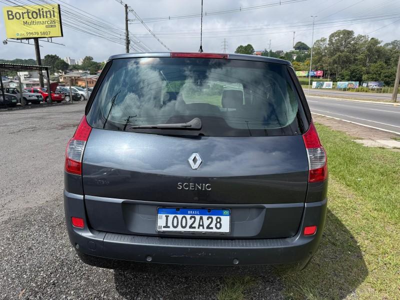 GRAND SCÉNIC 2.0 DYNAMIQUE 16V GASOLINA 4P AUTOMÁTICO - 2008 - FARROUPILHA