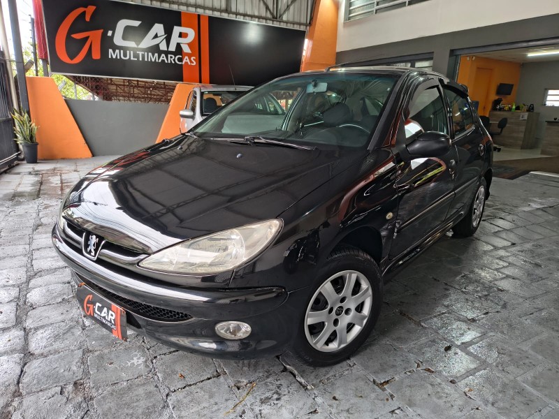 206 1.4 SENSATION 8V FLEX 4P MANUAL - 2008 - CAXIAS DO SUL