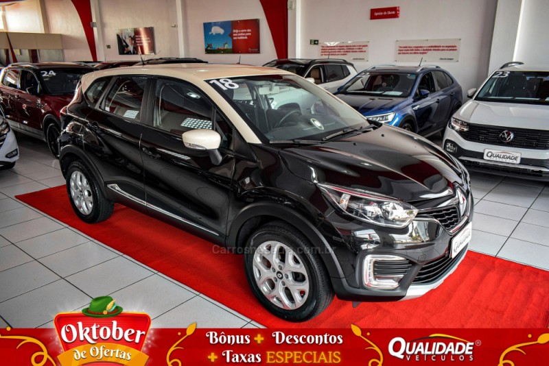 captur 1.6 16v flex zen automatico 2018 santa cruz do sul
