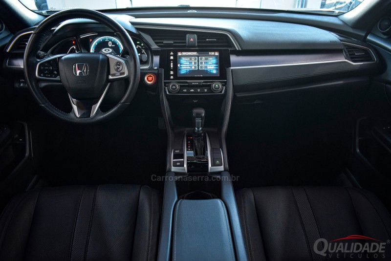 CIVIC 1.5 16V TOURING TURBO GASOLINA 4P AUTOMÁTICO - 2017 - SANTA CRUZ DO SUL