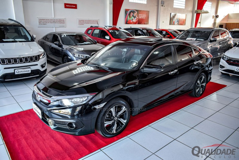 CIVIC 1.5 16V TOURING TURBO GASOLINA 4P AUTOMÁTICO - 2017 - SANTA CRUZ DO SUL