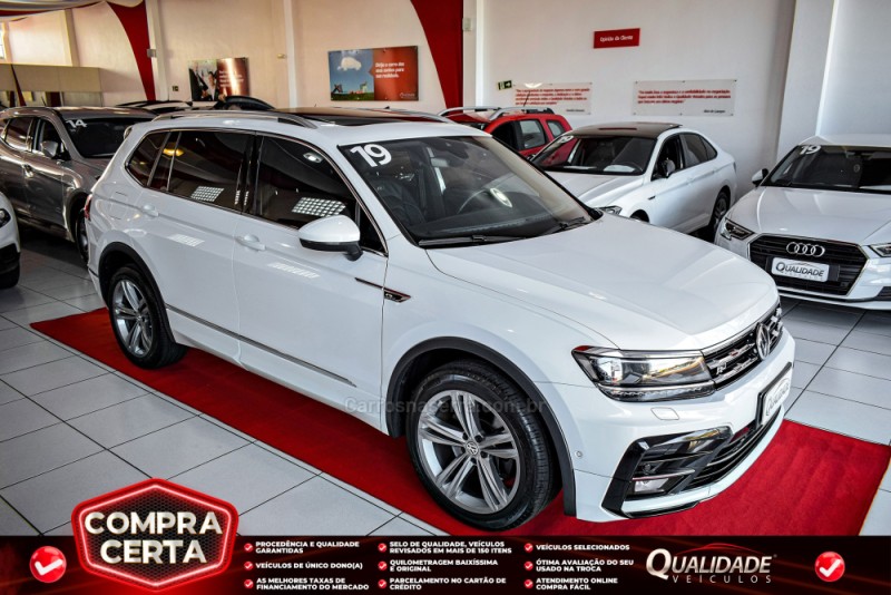 tiguan 2.0 allspace r line 350 tsi 4x4 gasolina 4p 2019 santa cruz do sul