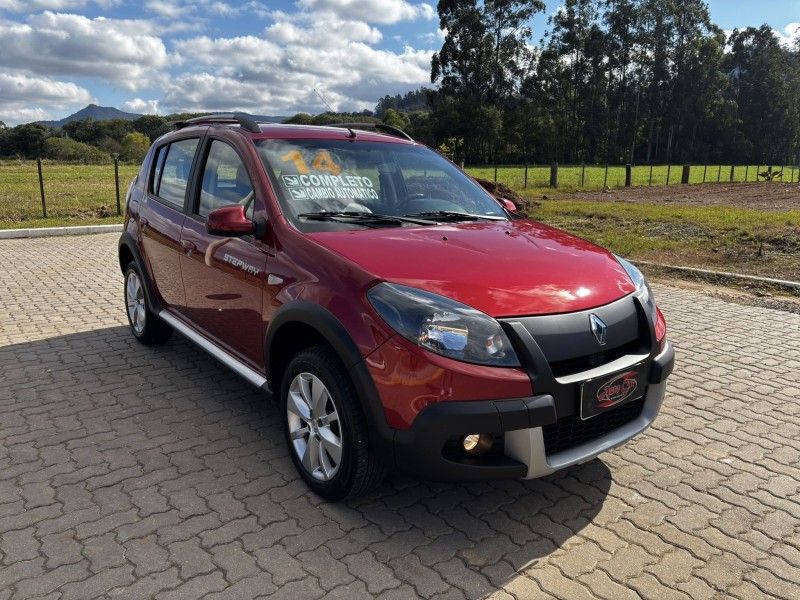 SANDERO 1.6 STEPWAY 16V FLEX 4P AUTOMÁTICO - 2014 - CANDELáRIA