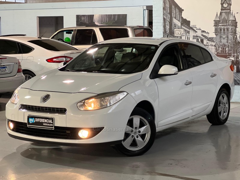 fluence 2.0 dynamique 16v flex 4p automatico 2014 caxias do sul