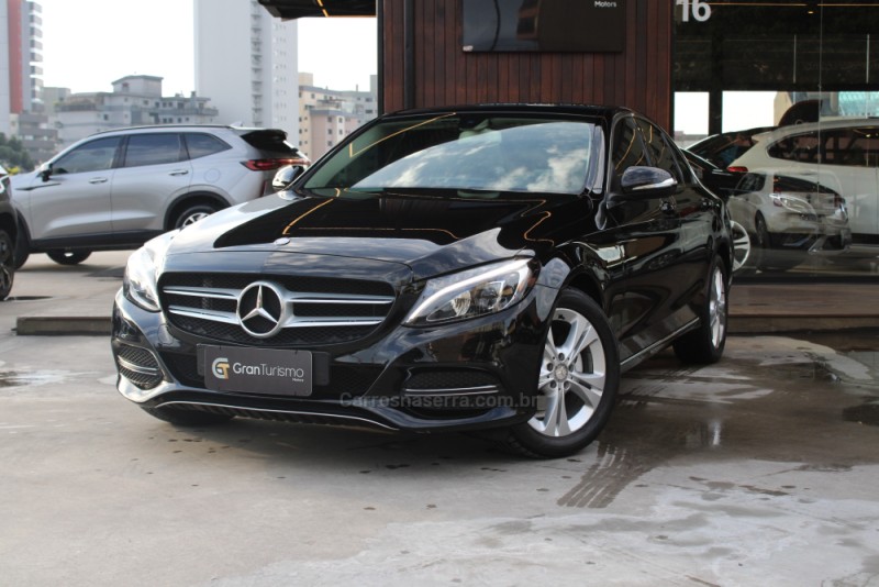C 180 1.6 CGI AVANTGARDE 16V TURBO GASOLINA 4P AUTOMÁTICO - 2015 - CAXIAS DO SUL