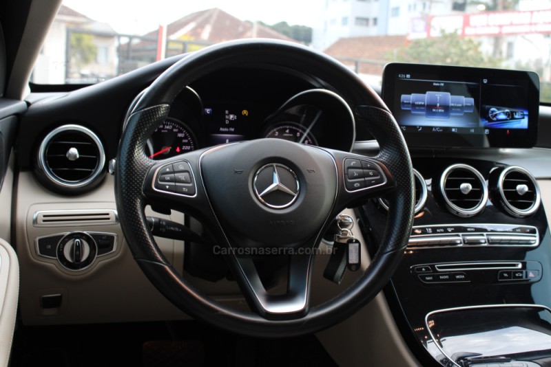 C 180 1.6 CGI AVANTGARDE 16V TURBO GASOLINA 4P AUTOMÁTICO - 2015 - CAXIAS DO SUL
