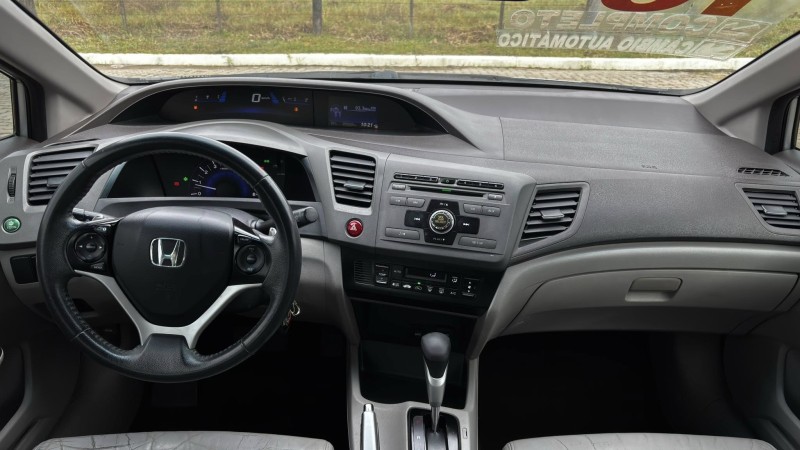 CIVIC 1.8 LXL 16V FLEX 4P AUTOMÁTICO - 2013 - CANDELáRIA