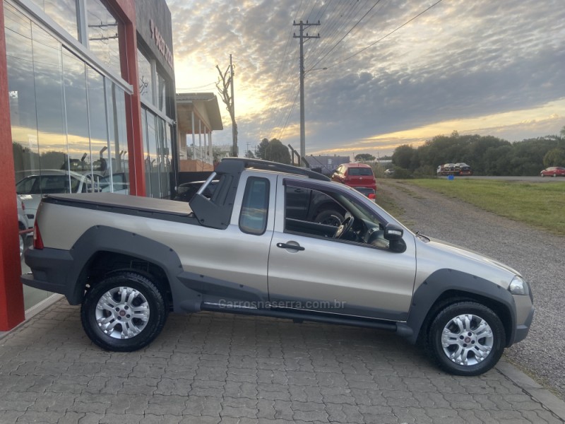 STRADA 1.8 MPI ADVENTURE CE 8V FLEX 2P MANUAL - 2010 - NOVA PRATA