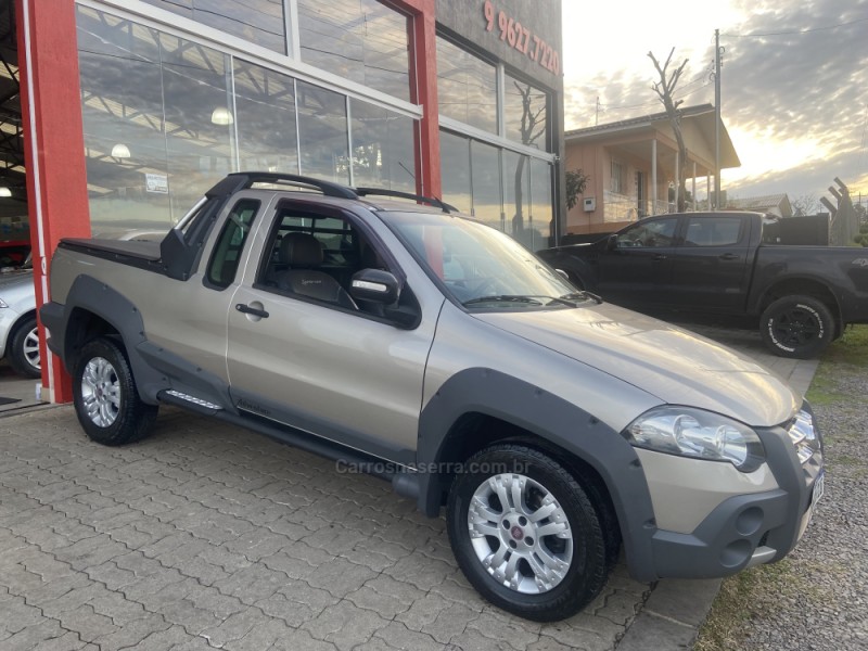 STRADA 1.8 MPI ADVENTURE CE 8V FLEX 2P MANUAL - 2010 - NOVA PRATA