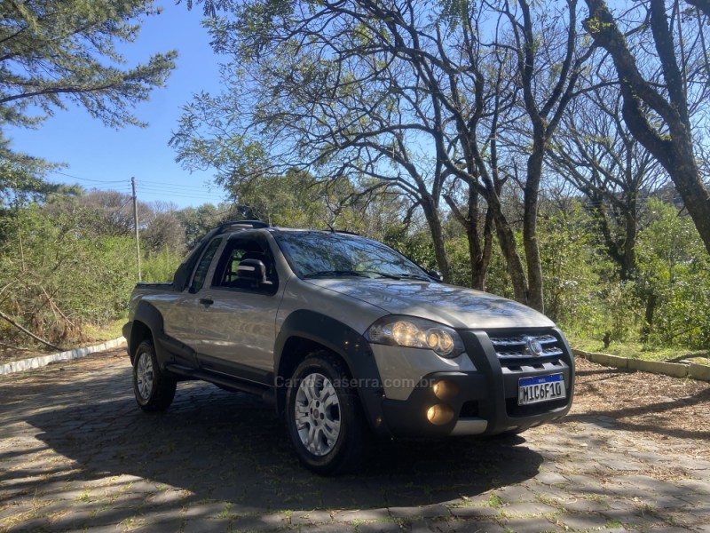 strada 1.8 mpi adventure ce 8v flex 2p manual 2010 nova prata