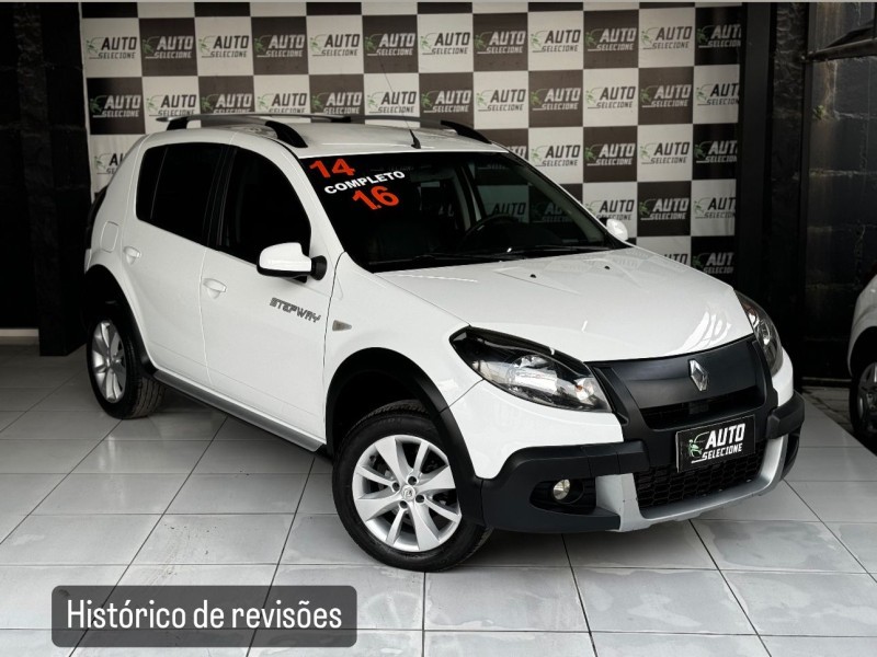 sandero 1.6 stepway 8v flex 4p manual 2014 caxias do sul