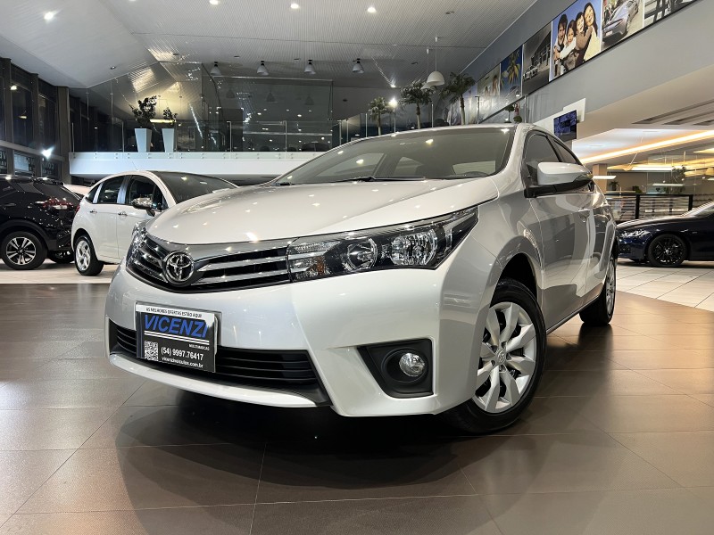 COROLLA 1.8 GLI 16V FLEX 4P AUTOMÁTICO - 2016 - FARROUPILHA