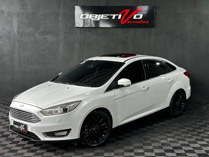 FOCUS 2.0 TITANIUM PLUS SEDAN 16V FLEX 4P AUTOMÁTICO - 2016 - CAXIAS DO SUL