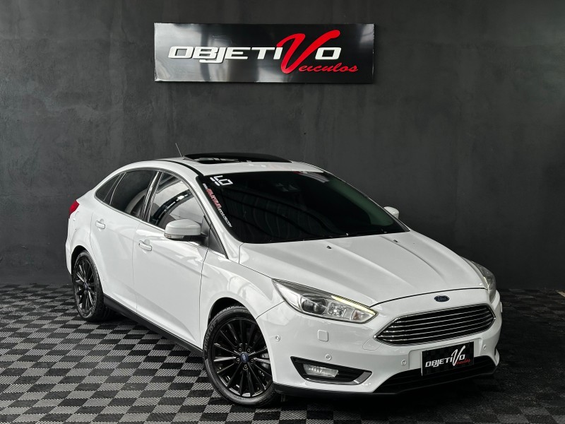 FOCUS 2.0 TITANIUM PLUS SEDAN 16V FLEX 4P AUTOMÁTICO - 2016 - CAXIAS DO SUL