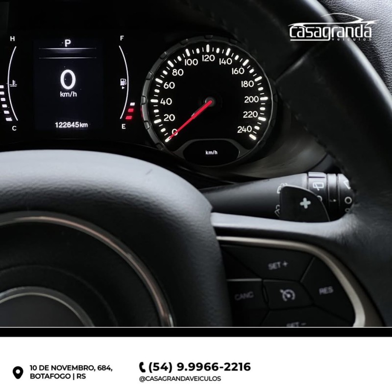 RENEGADE 1.8 16V FLEX LONGITUDE 4P AUTOMÁTICO - 2017 - BENTO GONçALVES