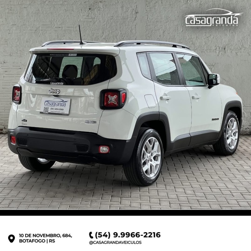 RENEGADE 1.8 16V FLEX LONGITUDE 4P AUTOMÁTICO - 2017 - BENTO GONçALVES