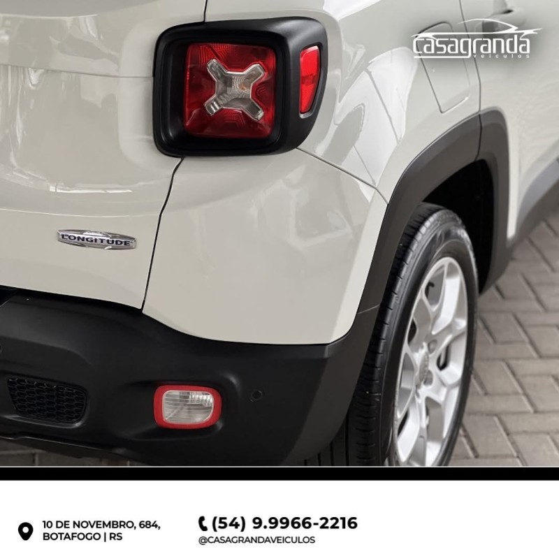 RENEGADE 1.8 16V FLEX LONGITUDE 4P AUTOMÁTICO - 2017 - BENTO GONçALVES