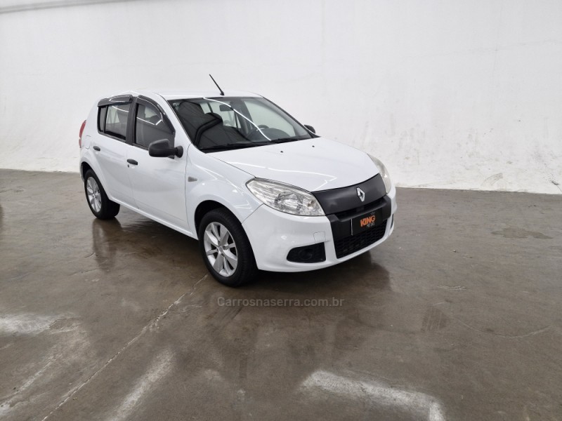SANDERO 1.0 AUTHENTIQUE 12V FLEX 4P MANUAL - 2012 - CAXIAS DO SUL