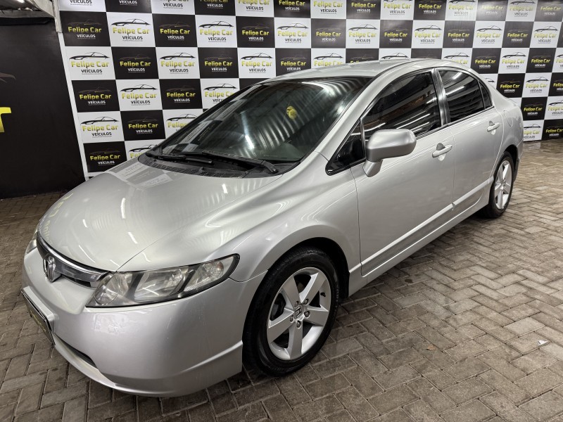 CIVIC 1.8 LXS 16V FLEX 4P AUTOMÁTICO - 2007 - CAXIAS DO SUL