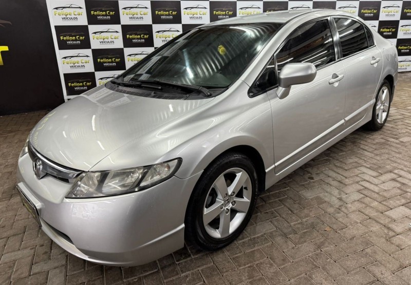 civic 1.8 lxs 16v flex 4p automatico 2007 caxias do sul