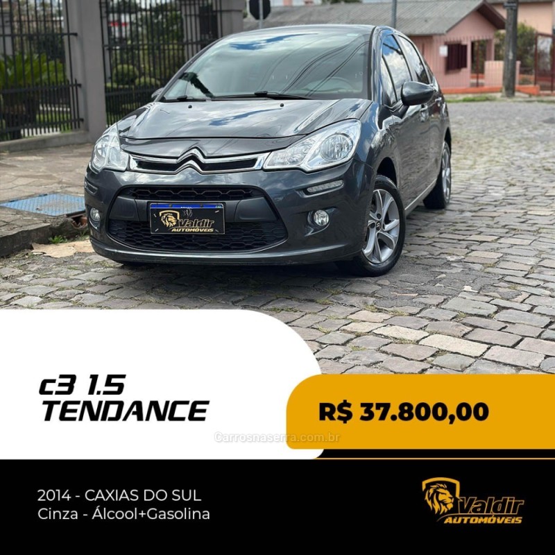 c3 1.5 tendance 8v flex 4p manual 2014 caxias do sul