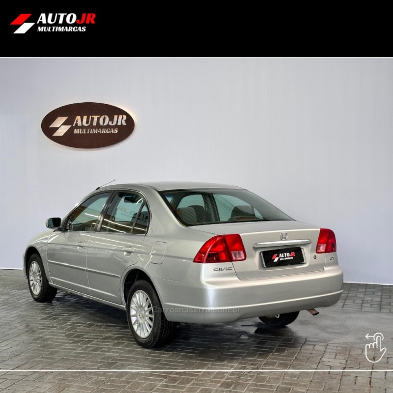 CIVIC 1.7 EX 16V GASOLINA 4P AUTOMÁTICO - 2002 - VACARIA