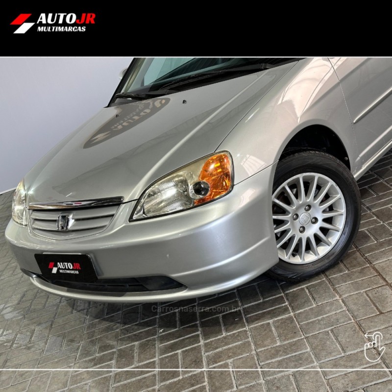 CIVIC 1.7 EX 16V GASOLINA 4P AUTOMÁTICO - 2002 - VACARIA