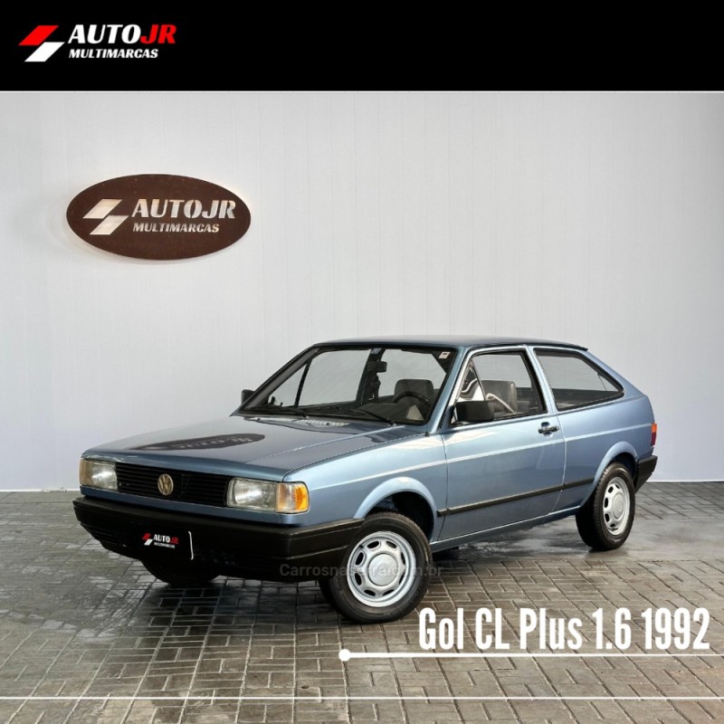 gol 1.6 gl 8v gasolina 2p manual 1992 vacaria