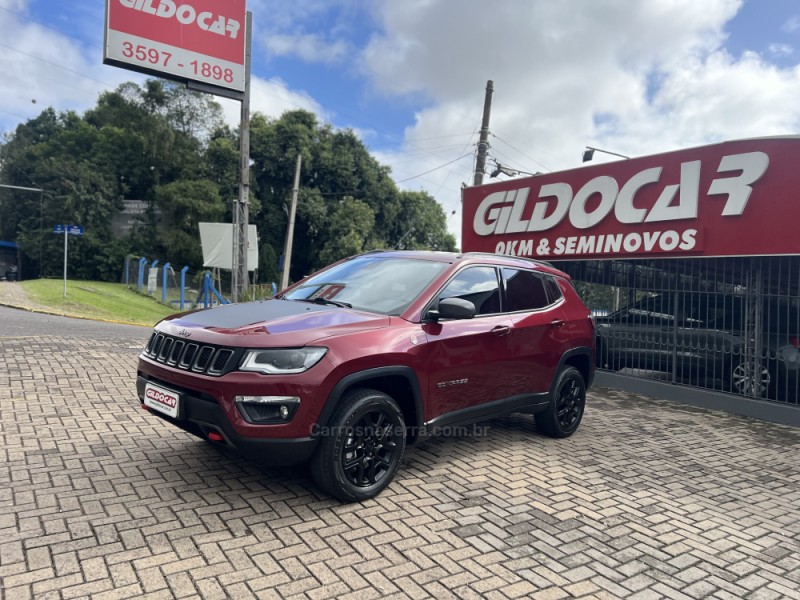 COMPASS 2.0 16V DIESEL TRAILHAWK 4X4 AUTOMÁTICO - 2017 - CAMPO BOM