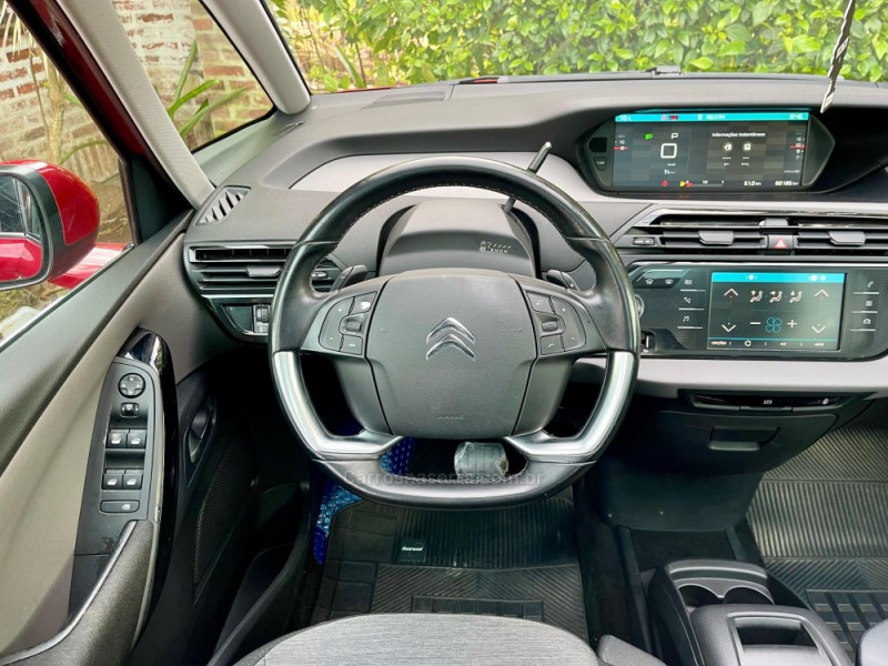C4 PICASSO 1.6 INTENSIVE 16V TURBO GASOLINA 4P AUTOMÁTICO - 2017 - ROLANTE