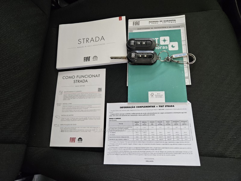 STRADA 1.4 ENDURANCE CS PLUS 8V FLEX 2P MANUAL - 2022 - TAPEJARA