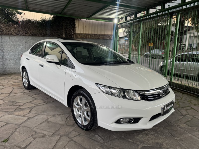 civic 2.0 exl 16v flex 4p automatico 2012 caxias do sul