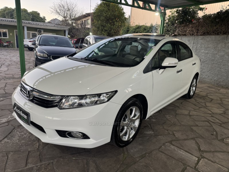 CIVIC 2.0 EXL 16V FLEX 4P AUTOMÁTICO - 2012 - CAXIAS DO SUL