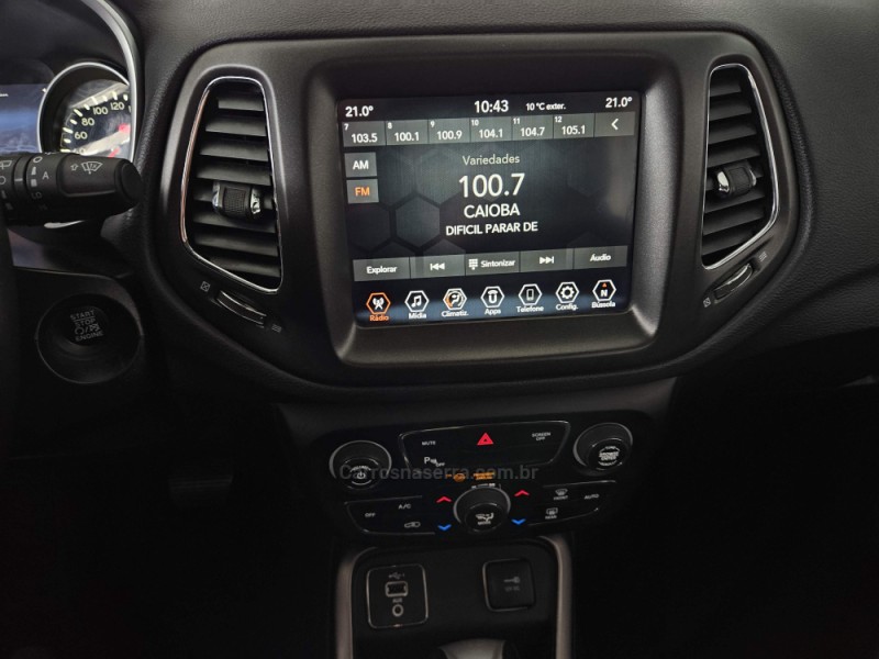 COMPASS 2.0 16V FLEX LONGITUDE AUTOMÁTICO - 2020 - TAPEJARA