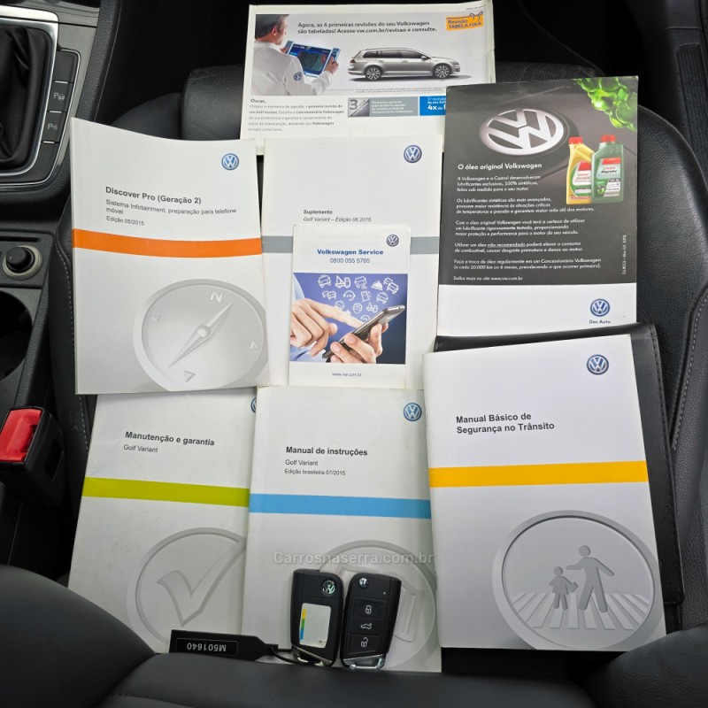 GOLF 1.4 TSI VARIANT HIGHLINE 16V GASOLINA 4P AUTOMÁTICO - 2016 - BENTO GONçALVES