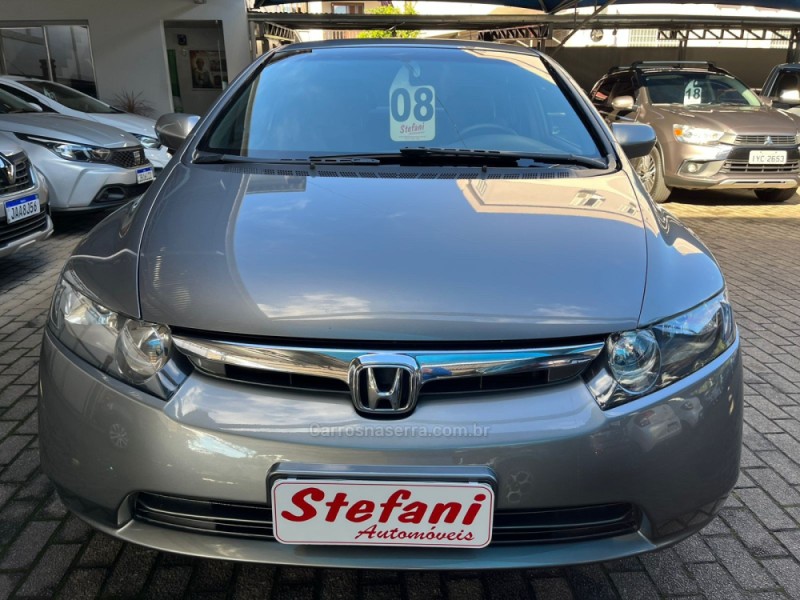 CIVIC 1.8 LXS 16V FLEX 4P MANUAL - 2008 - FELIZ