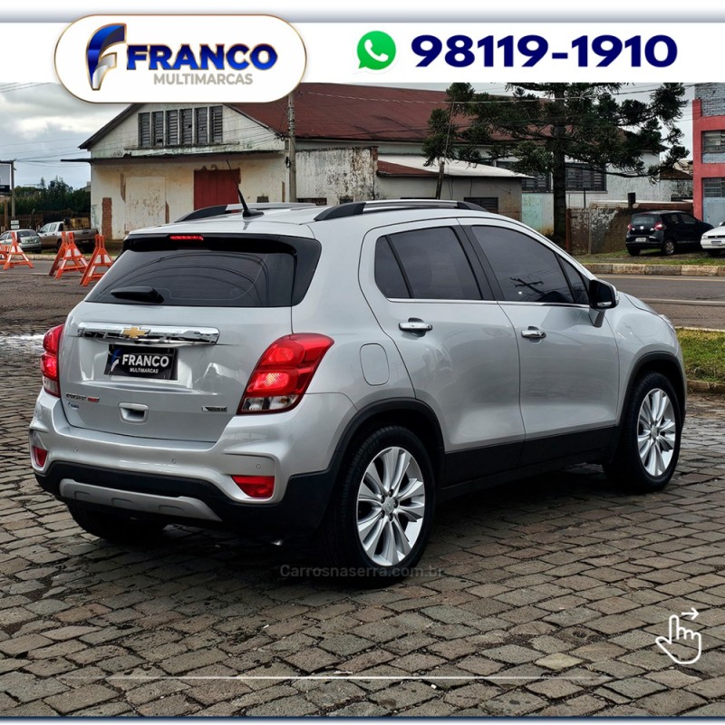 TRACKER 1.4 16V PREMIER TURBO FLEX 4P AUTOMÁTICO - 2018 - VACARIA
