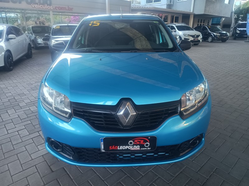 SANDERO 1.0 AUTHENTIQUE 8V FLEX 4P MANUAL - 2015 - CAXIAS DO SUL