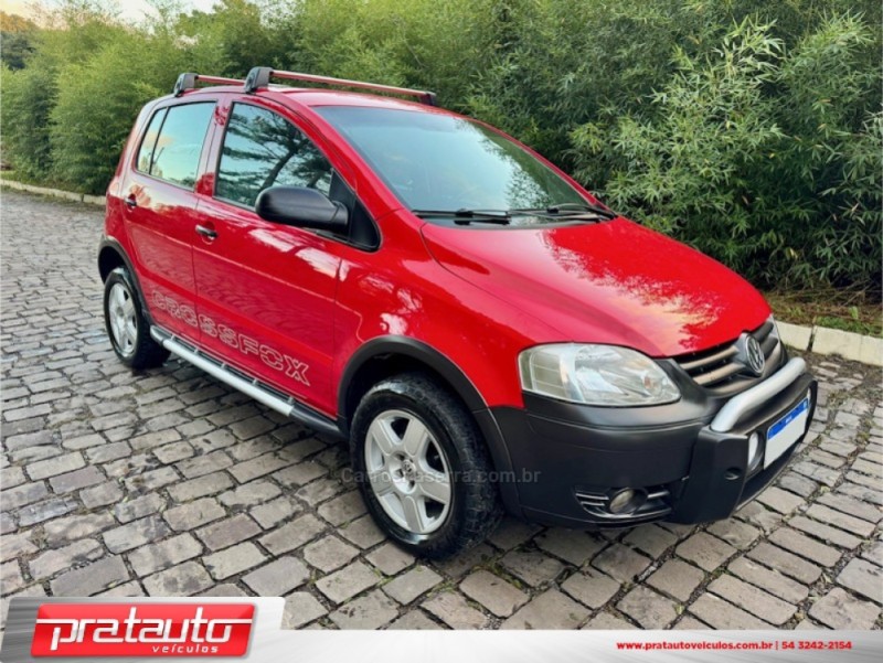 CROSSFOX 1.6 MI FLEX 8V 4P MANUAL - 2007 - NOVA PRATA